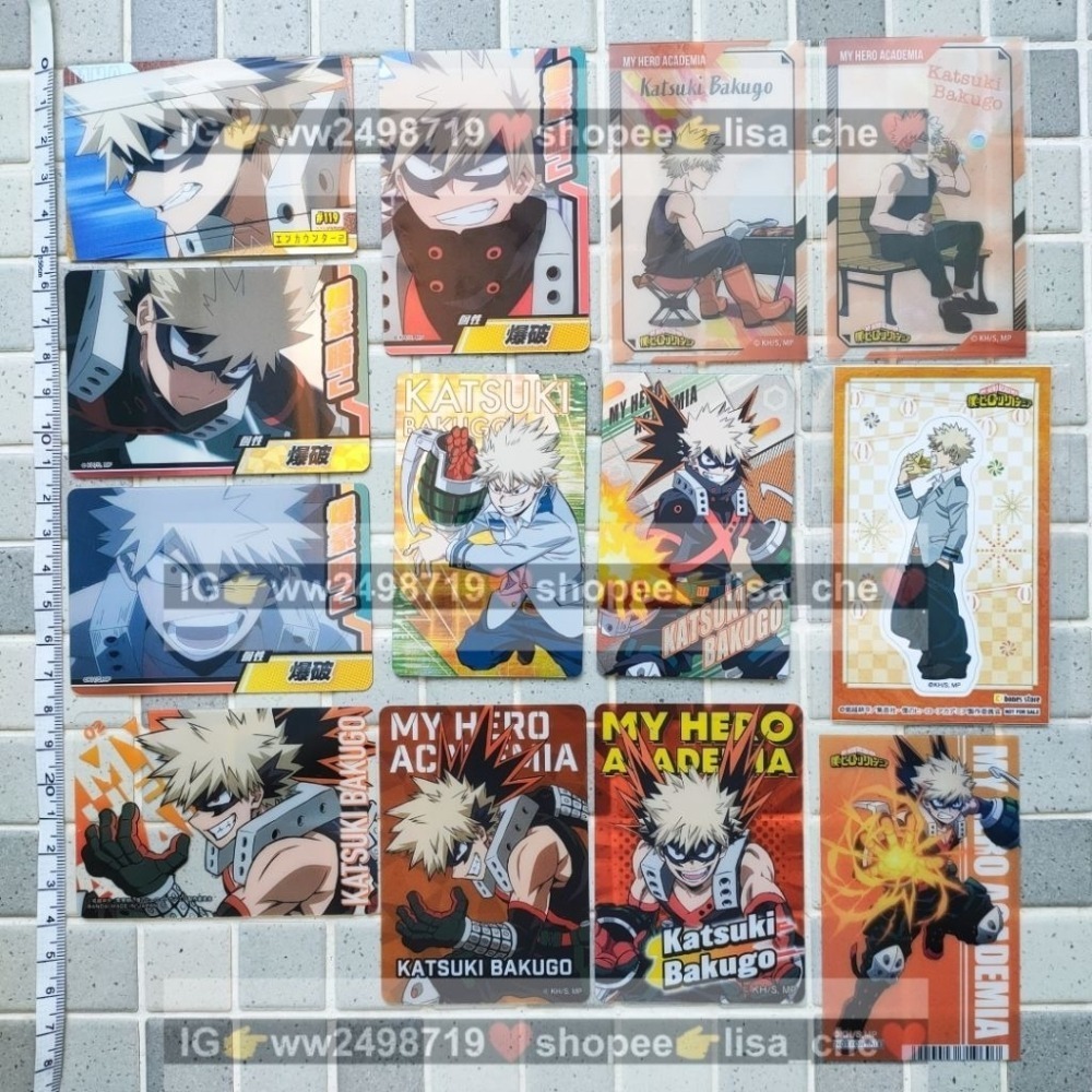 小卡-1 我的英雄學院 JS 劇場版 特典 金屬卡 卡牌 透卡 名場面 綠谷 爆豪 轟 氣球 餅卡 烤肉 吹泡泡 水槍-細節圖6