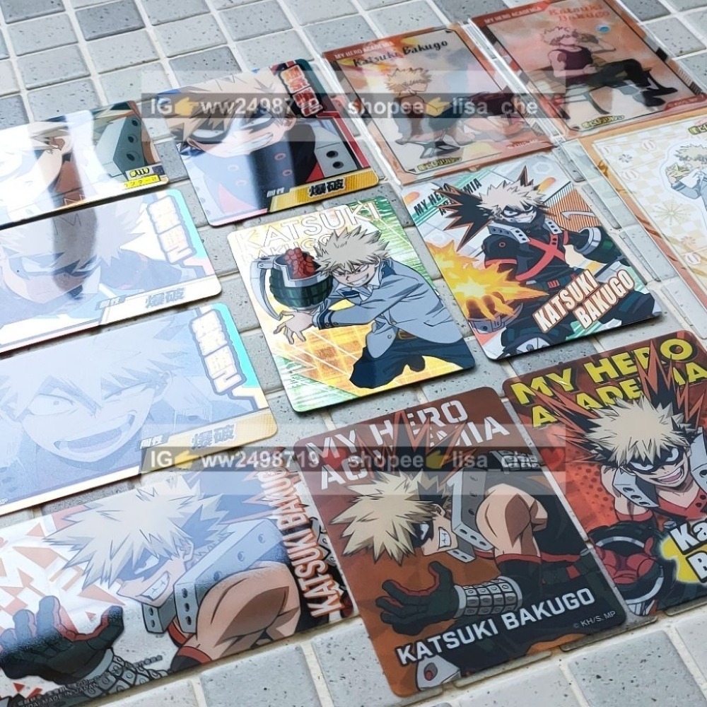 小卡-1 我的英雄學院 JS 劇場版 特典 金屬卡 卡牌 透卡 名場面 綠谷 爆豪 轟 氣球 餅卡 烤肉 吹泡泡 水槍-細節圖8