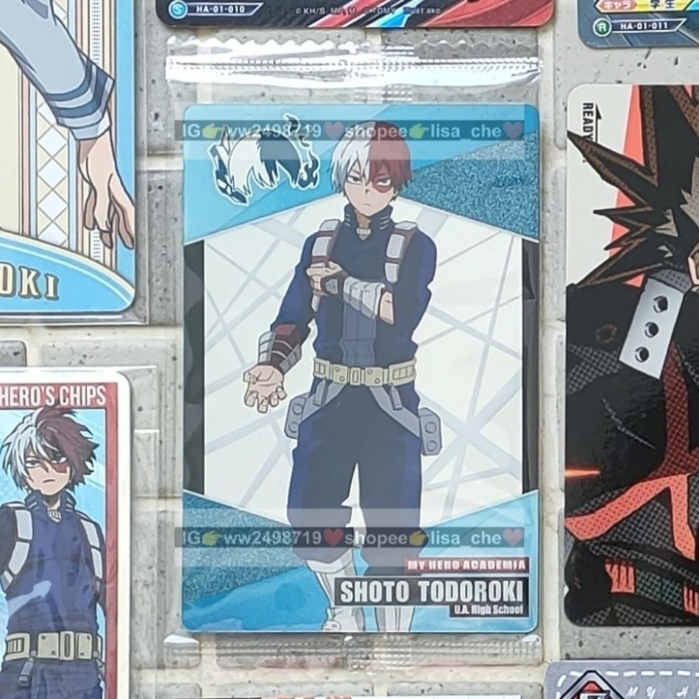 小卡-1 我的英雄學院 JS 劇場版 特典 金屬卡 卡牌 透卡 名場面 綠谷 爆豪 轟 氣球 餅卡 烤肉 吹泡泡 水槍-規格圖9
