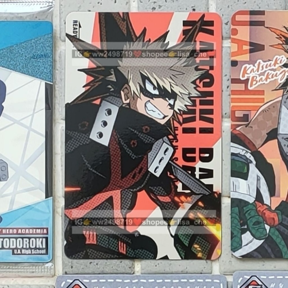 小卡-1 我的英雄學院 JS 劇場版 特典 金屬卡 卡牌 透卡 名場面 綠谷 爆豪 轟 氣球 餅卡 烤肉 吹泡泡 水槍-規格圖9