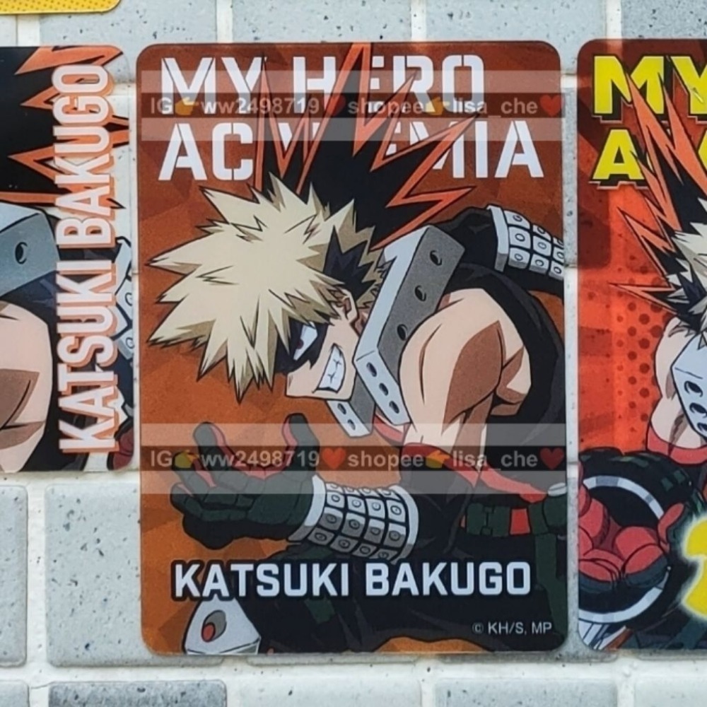 霧面卡 側臉爆豪