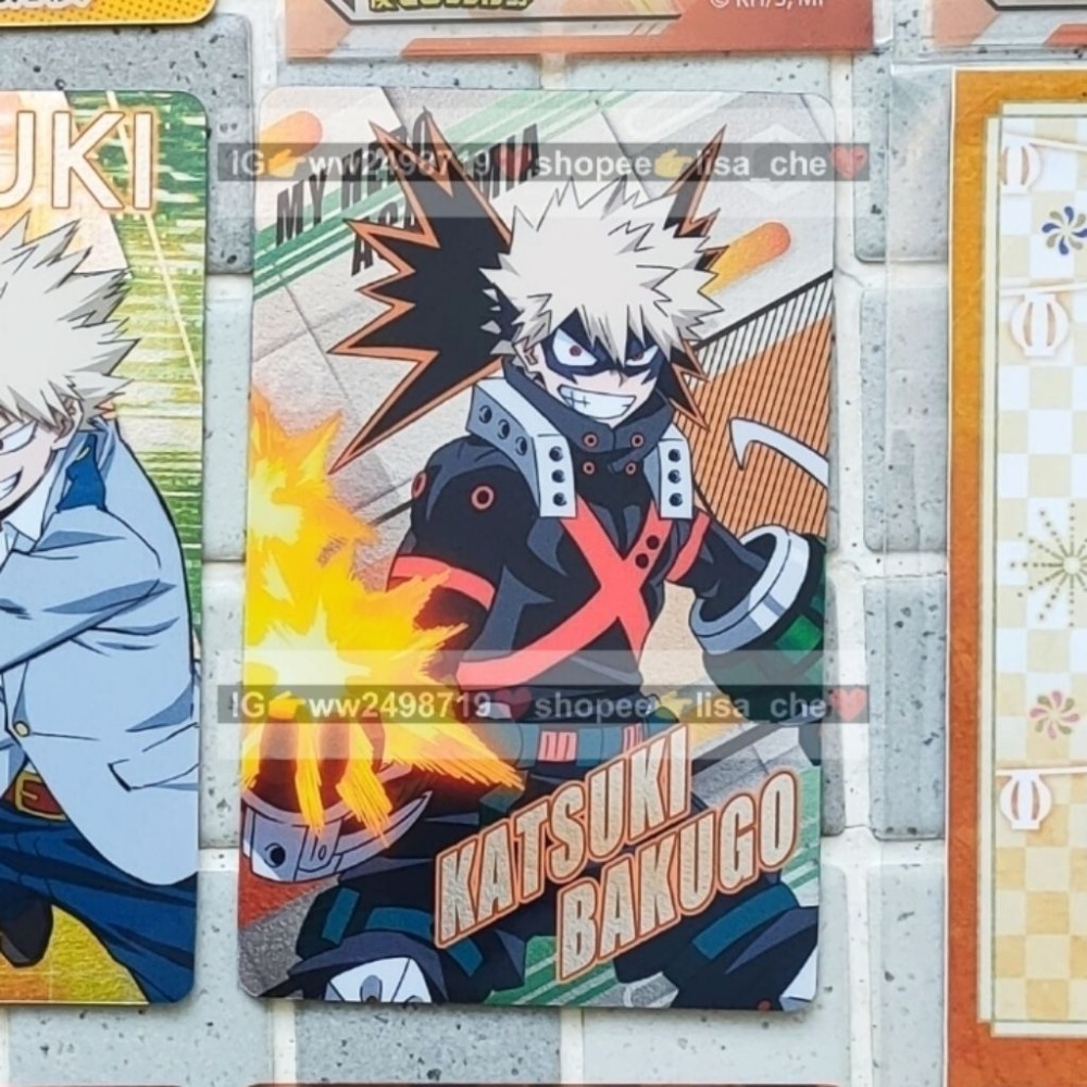 金屬卡 戰鬥服爆豪 綁1