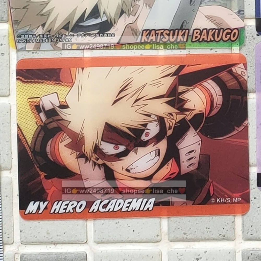 霧面透卡 OP爆豪 綁1