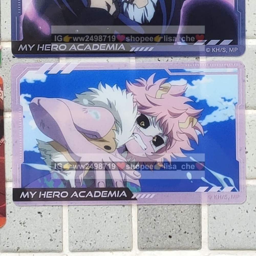 小卡-1 我的英雄學院 JS 劇場版 特典 金屬卡 卡牌 透卡 名場面 綠谷 爆豪 轟 氣球 餅卡 烤肉 吹泡泡 水槍-規格圖9