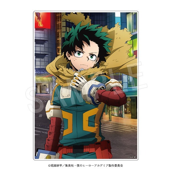4/30結單 我的英雄學院 涉谷英雄任務 SHIBUYA HEROES MISSION 立牌 吊飾 貼紙 小卡 資料夾-規格圖2