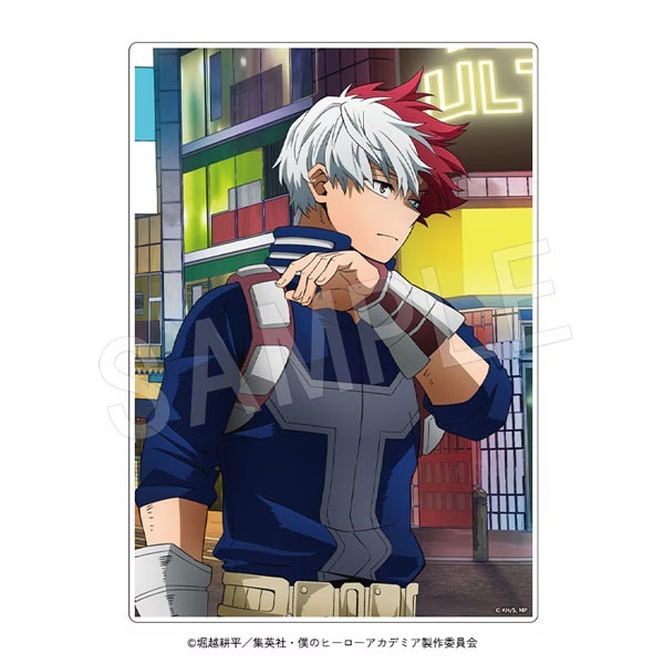4/30結單 我的英雄學院 涉谷英雄任務 SHIBUYA HEROES MISSION 立牌 吊飾 貼紙 小卡 資料夾-規格圖2