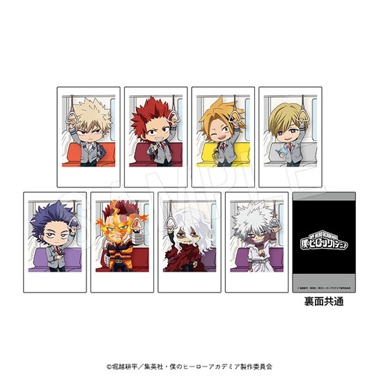 Q版拍立得小卡 搭電車B款盲抽