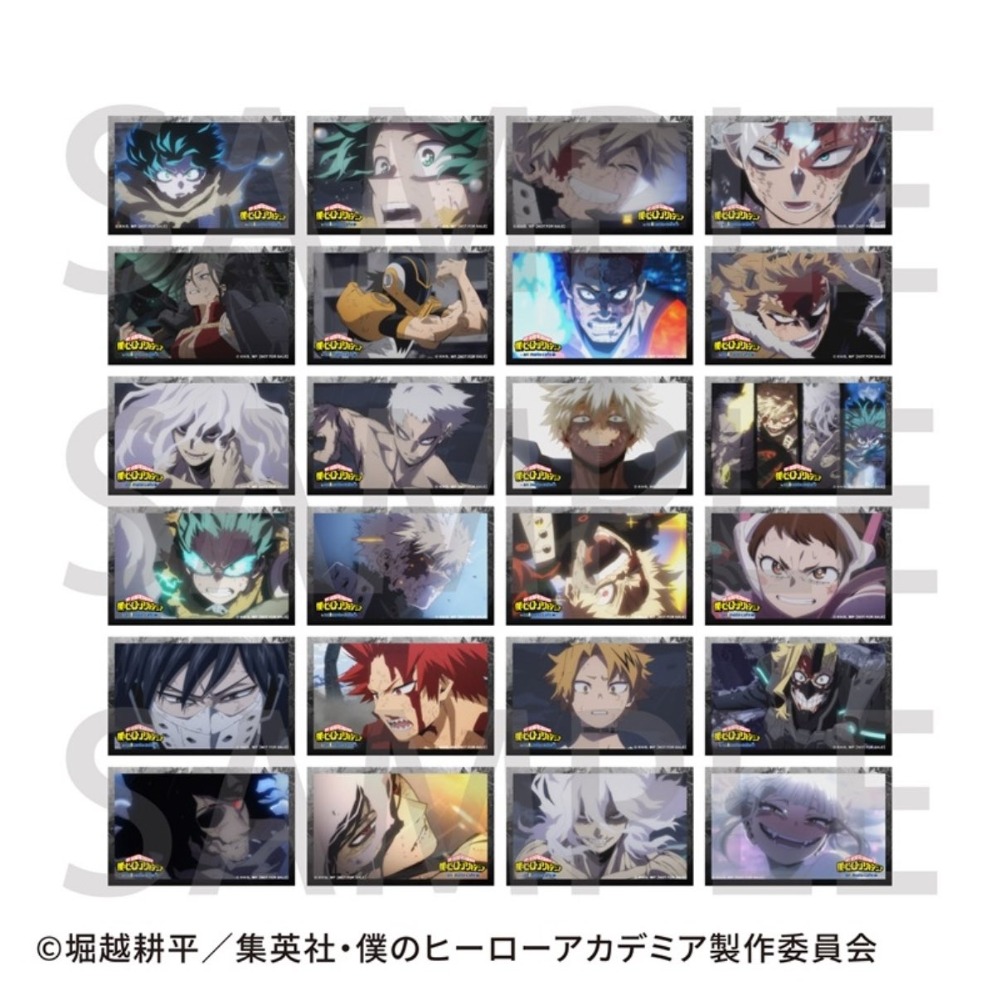 2/4結單 我的英雄學院 animatecafe 咖啡廳 飯店主題  立牌 徽章 透卡 小卡 貼紙 伴手禮 茶包 特典-細節圖5