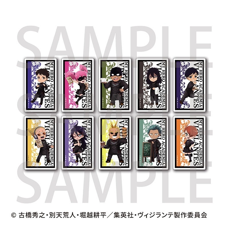 2/4結單 我的英雄學院 animatecafe 咖啡廳 飯店主題  立牌 徽章 透卡 小卡 貼紙 伴手禮 茶包 特典-規格圖5