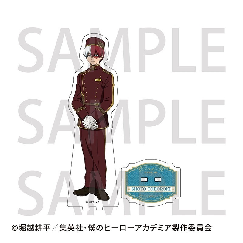 2/4結單 我的英雄學院 animatecafe 咖啡廳 飯店主題  立牌 徽章 透卡 小卡 貼紙 伴手禮 茶包 特典-規格圖5