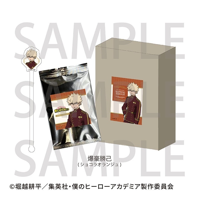 2/4結單 我的英雄學院 animatecafe 咖啡廳 飯店主題  立牌 徽章 透卡 小卡 貼紙 伴手禮 茶包 特典-規格圖5