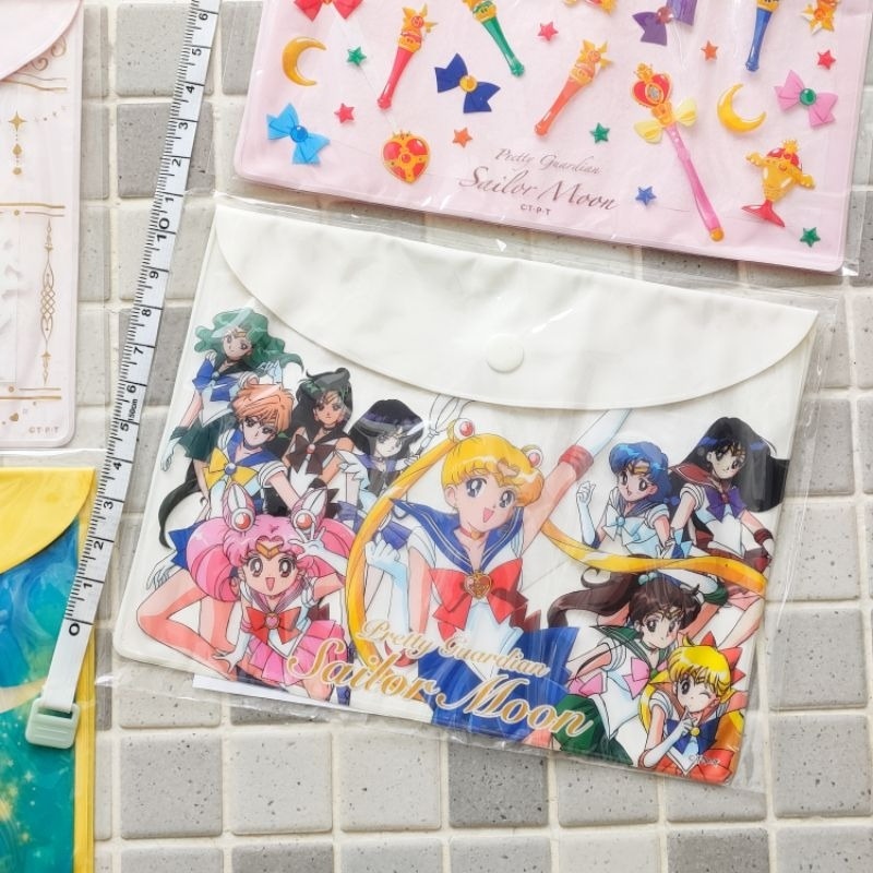 現貨 日版 美少女戰士 透明PVC收納袋 文件袋 變身器 月野兔 月光仙子 火星 金星 海王星 天王星-細節圖4