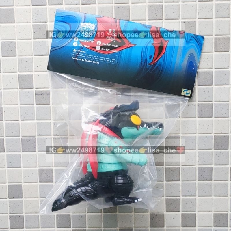 現貨 惡魔人 booker studio 鱷魚 Gizaro 狂骨 TTF 設計師玩具 國際玩具展 玩具品味展 軟膠-細節圖3