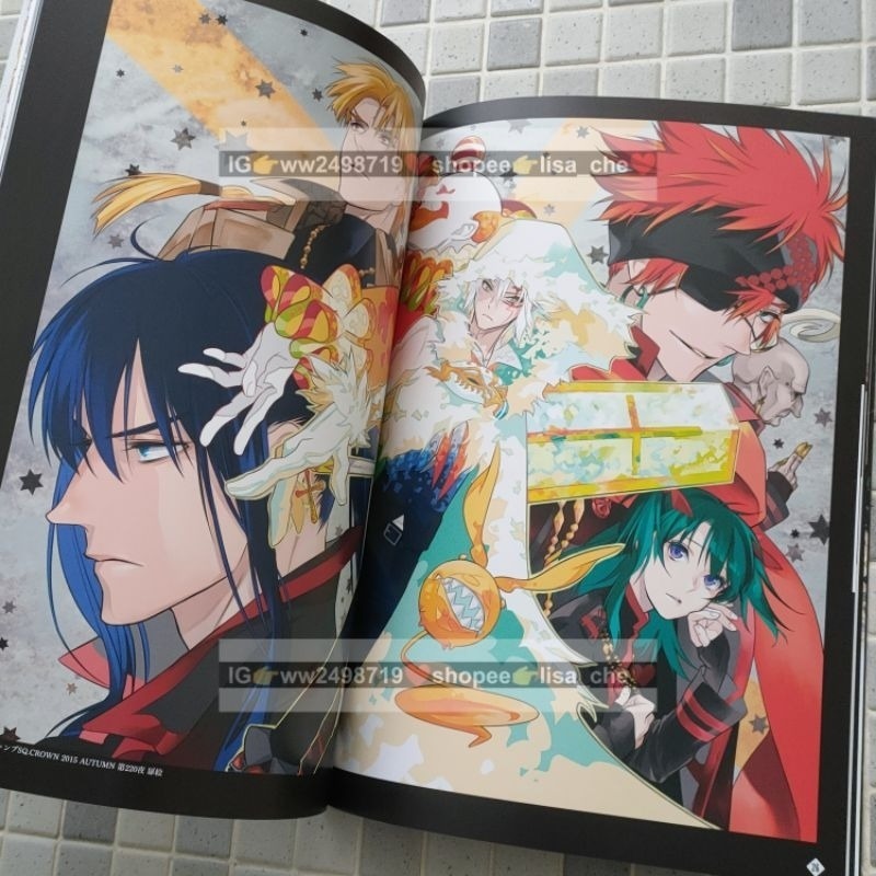 日版 絕版 星野桂 驅魔少年 D.Gray-man 原畫展 星野桂的世界 公式 畫冊 畫集 亞連 神田 拉比 利娜莉-細節圖5