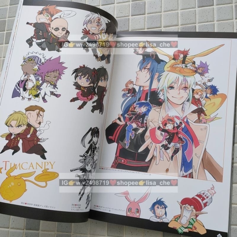 日版 絕版 星野桂 驅魔少年 D.Gray-man 原畫展 星野桂的世界 公式 畫冊 畫集 亞連 神田 拉比 利娜莉-細節圖6
