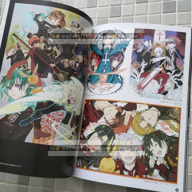 日版 絕版 星野桂 驅魔少年 D.Gray-man 原畫展 星野桂的世界 公式 畫冊 畫集 亞連 神田 拉比 利娜莉-細節圖7