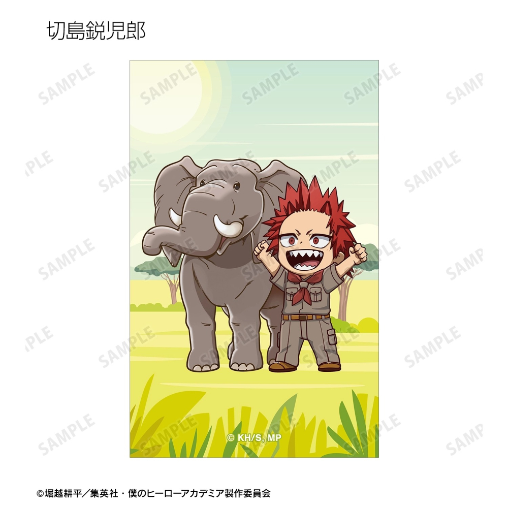 我的英雄學院 東武動物園 探險家 Q版 立牌 吊飾 徽章 閃徽 小卡 托特包 貼紙 收納卡夾 綠谷 爆豪 焦凍 相澤-細節圖5