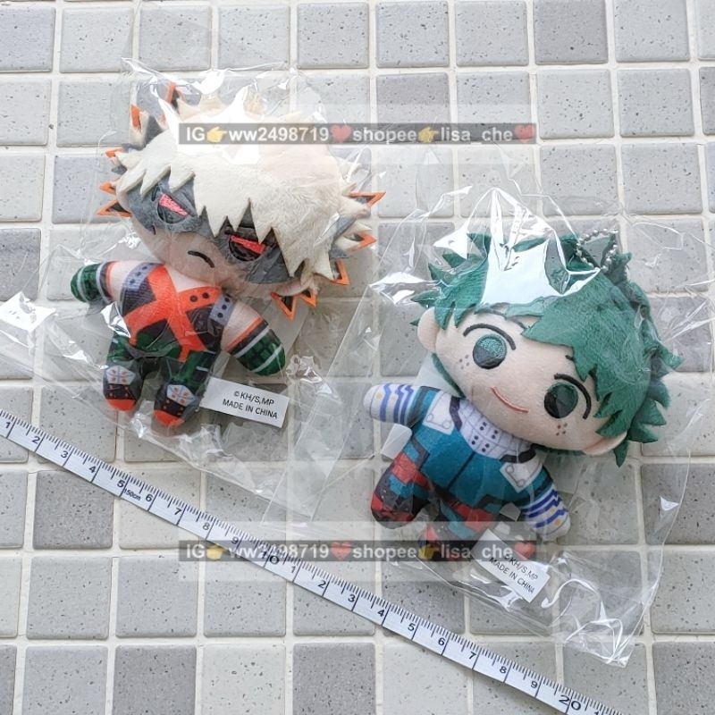 日版 日本帶回 我的英雄學院 UA展 限定 娃娃 吊飾 綠谷 爆豪 轟 上鳴 切島 霍克斯 荼毘 燈矢 渡我 死柄木-細節圖3