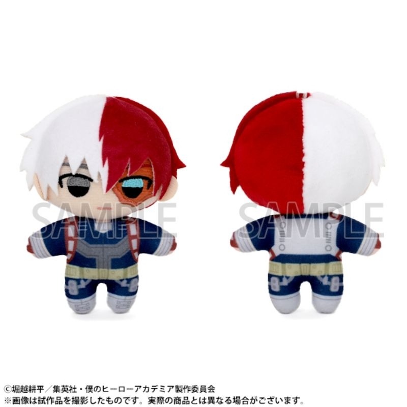 日版 日本帶回 我的英雄學院 UA展 限定 娃娃 吊飾 綠谷 爆豪 轟 上鳴 切島 霍克斯 荼毘 燈矢 渡我 死柄木-規格圖4