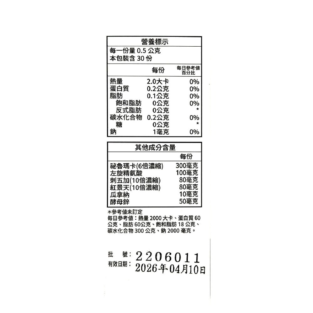 威猛戰神黑瑪卡＋精氨酸(膠囊) 30粒/盒 全素可食 祕魯瑪卡 左旋精氨酸 紅景天 台灣公司貨-細節圖4