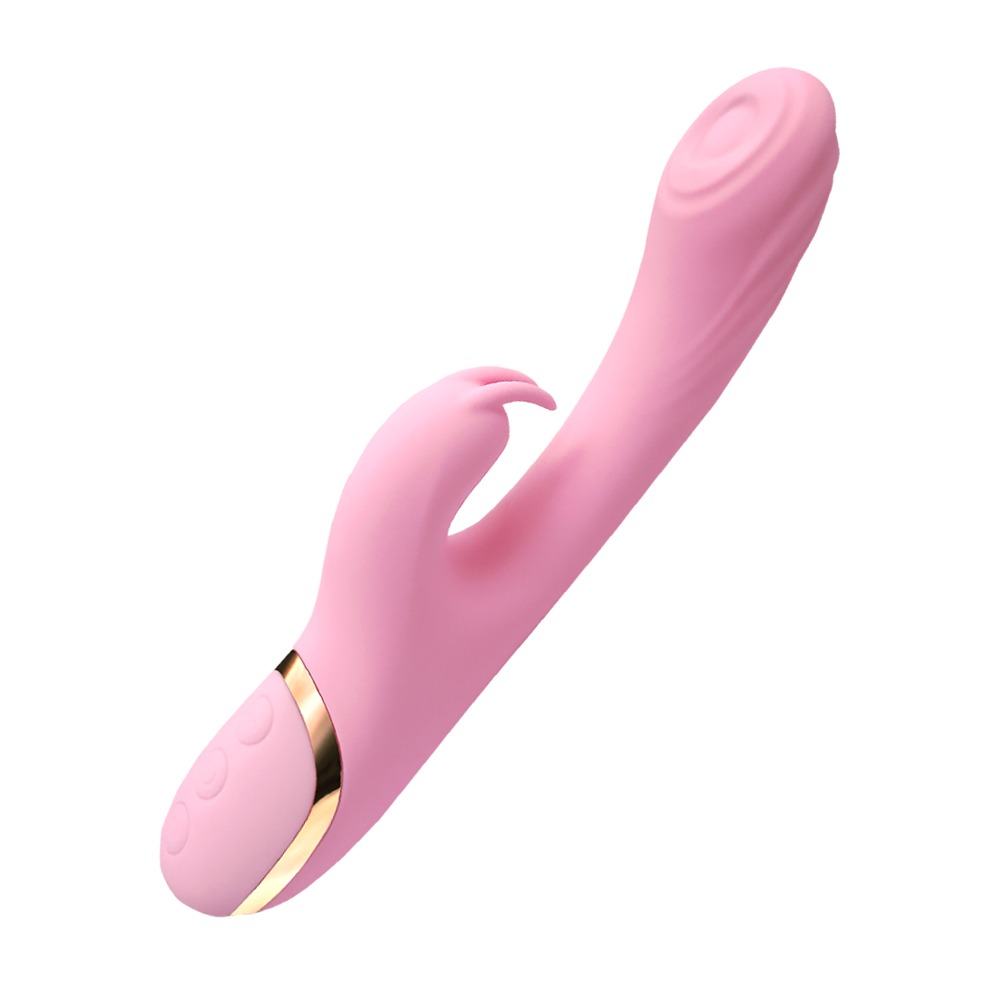 Venus搖滾之吻 ACGU四點爆發 仿手指撥動+吸吮按摩棒-加溫款-細節圖2