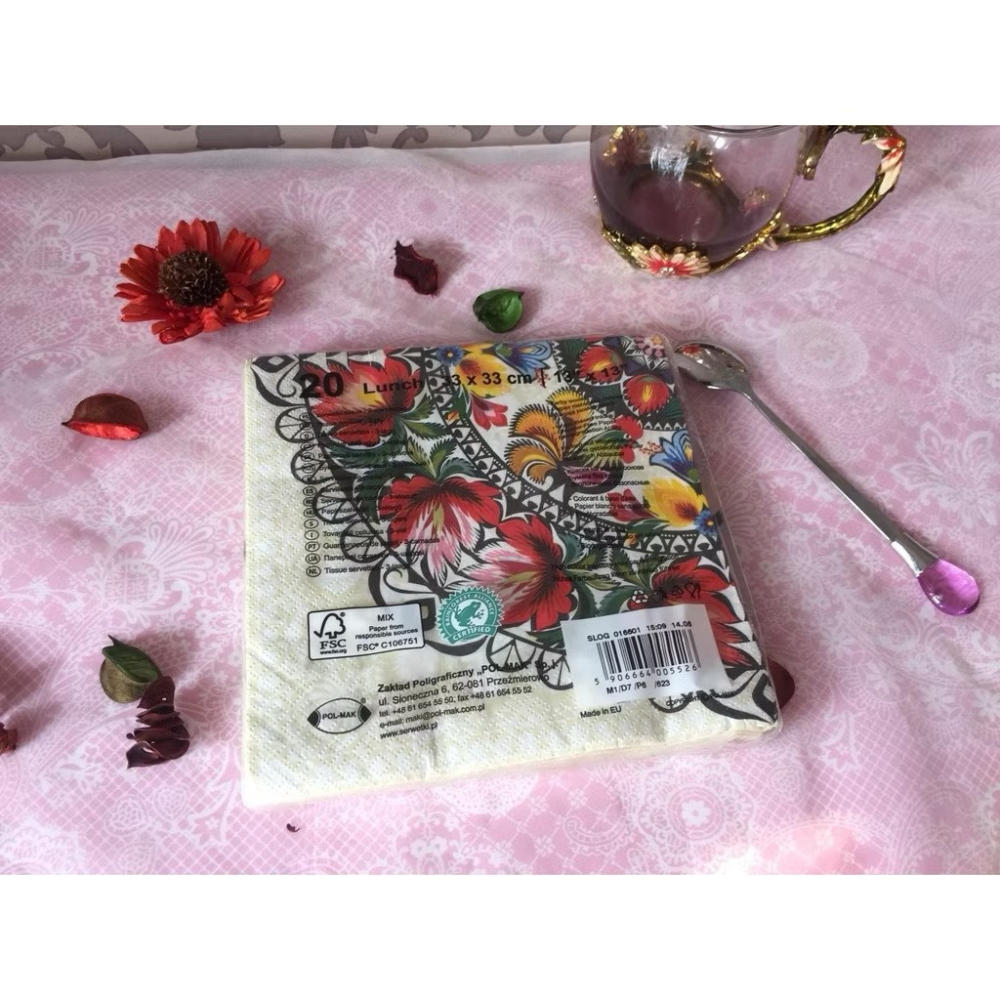 波蘭帶回－POL-MAK MAKI 餐巾紙（每款均２０入／包）-細節圖7