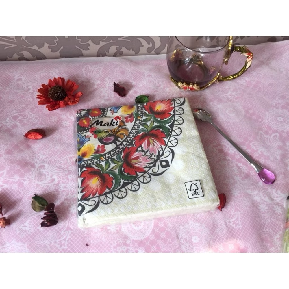 波蘭帶回－POL-MAK MAKI 餐巾紙（每款均２０入／包）-規格圖8