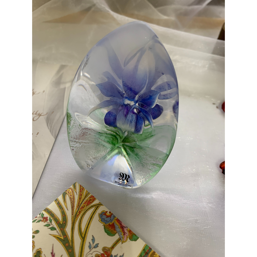 【瑞典國寶級收藏】Mats Jonasson 手工藝術水晶 ── 光影花卉系列 (三款選購/全收藏)-細節圖7