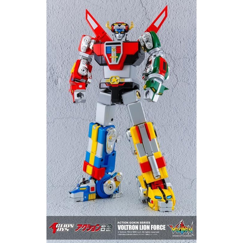 玩具研究中心ActionToys 合金 Voltron Lion Force 百獸王 附特典 6月預購-細節圖3