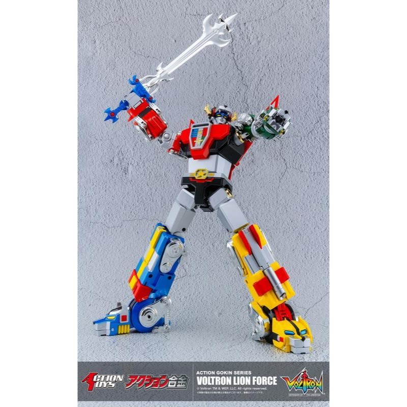 玩具研究中心ActionToys 合金 Voltron Lion Force 百獸王 附特典 6月預購-細節圖4