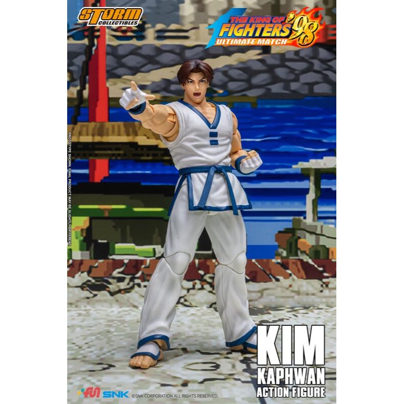 玩具研究中心 STORM TOYS 格鬥天王 拳皇 KOF98 金卡法 金甲煥 金家藩 4月預購-細節圖2