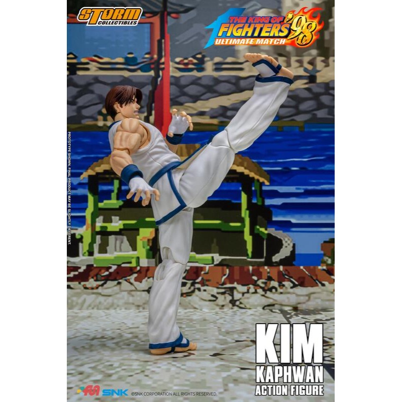 玩具研究中心 STORM TOYS 格鬥天王 拳皇 KOF98 金卡法 金甲煥 金家藩 4月預購-細節圖3