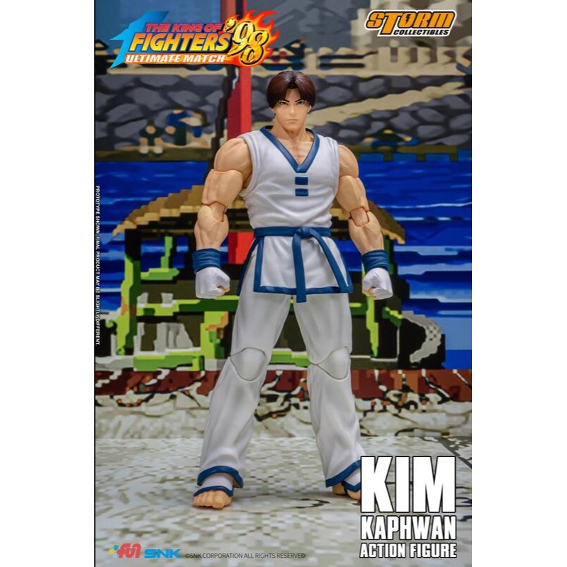 玩具研究中心 STORM TOYS 格鬥天王 拳皇 KOF98 金卡法 金甲煥 金家藩 4月預購-細節圖4