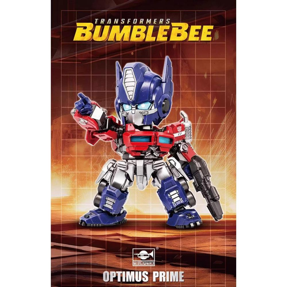 玩具研究中心(用卷折價再免運) 現貨  小號手 變形金剛 Q版系列 擎天柱 柯博文 組裝模型-細節圖2