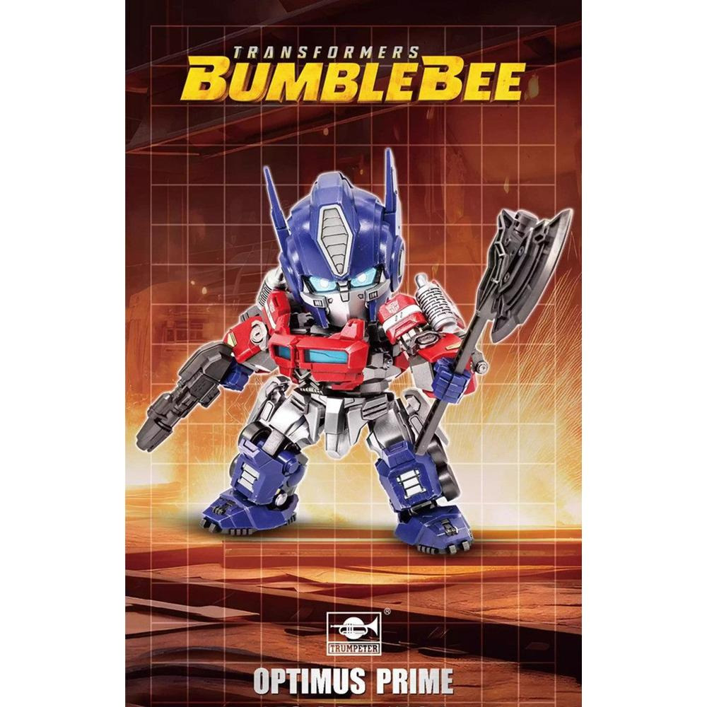 玩具研究中心(用卷折價再免運) 現貨  小號手 變形金剛 Q版系列 擎天柱 柯博文 組裝模型-細節圖5