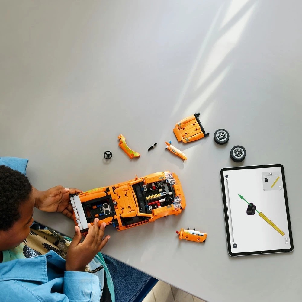 玩具研究中心 現貨 樂高 LEGO 積木 玩命關頭 Toyota Supra MK4 42204-細節圖7