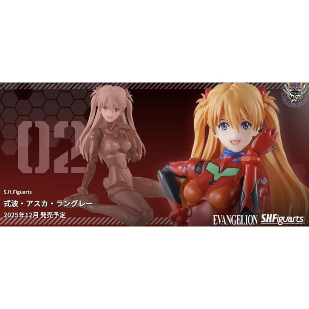 玩具研究中心(用卷折價再免運) 現貨 萬代 SHF 新世紀福音戰士 綾波零 式波·明日香·蘭格雷 雙套組-細節圖7