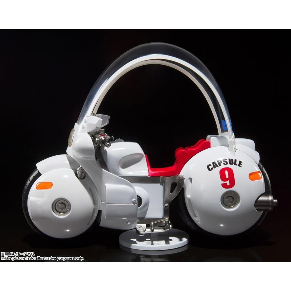 玩具研究中心 現貨 萬代  SHF 七龍珠 布瑪 布馬的機車 9號膠囊 再版 代理-細節圖5