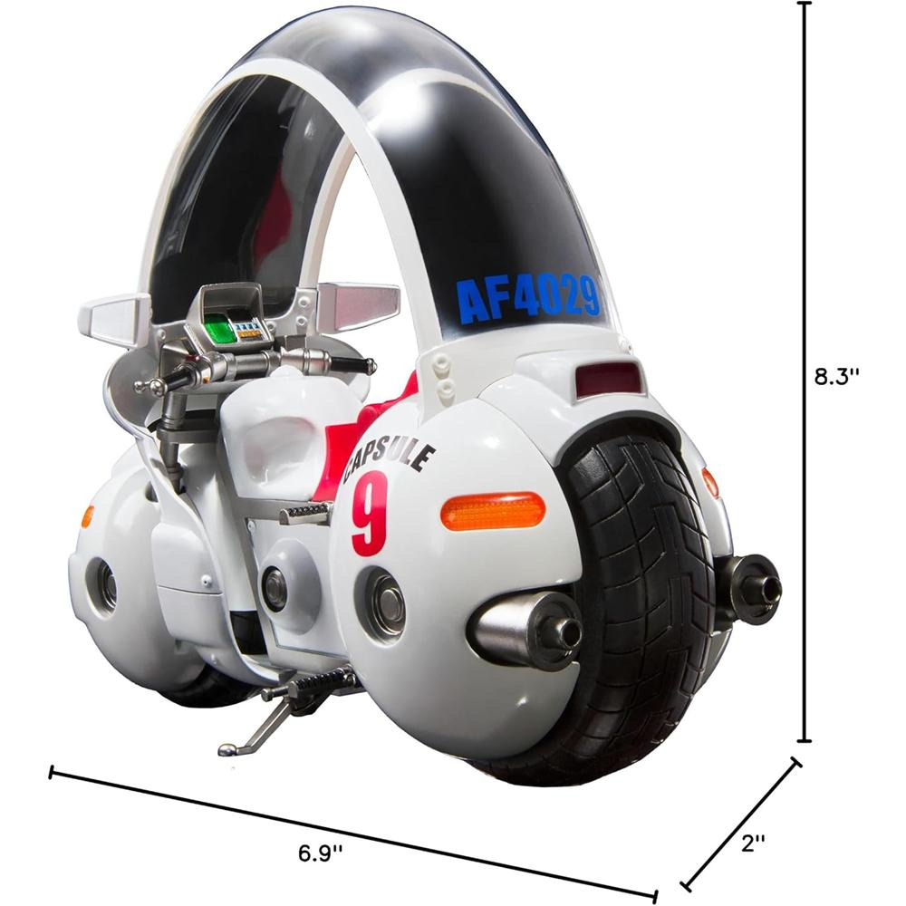 玩具研究中心 現貨 萬代  SHF 七龍珠 布瑪 布馬的機車 9號膠囊 再版 代理-細節圖8