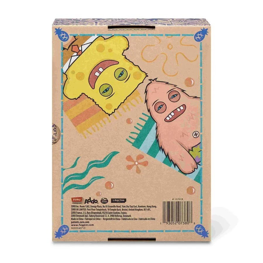 玩具研究中心(用卷折價再免運) 現貨 Fuggler Funny 牙齒怪 9吋 海綿寶寶系列 海綿寶寶-細節圖2