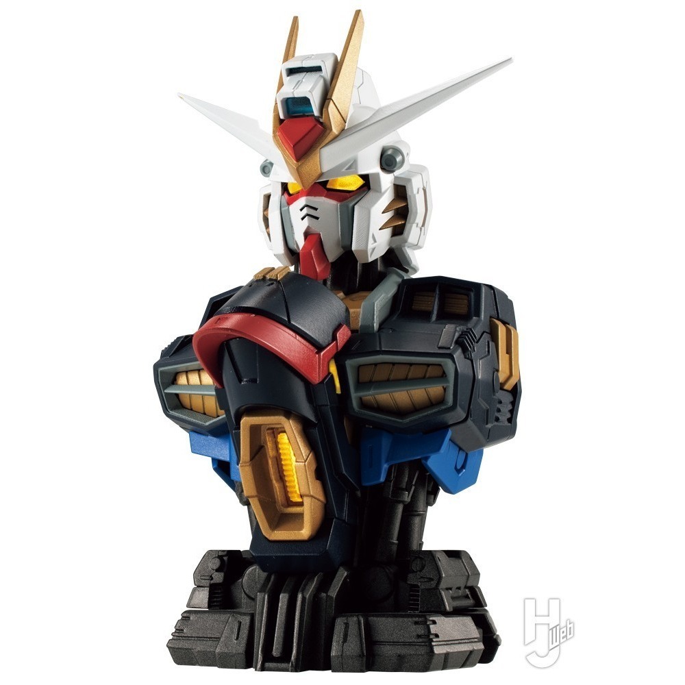 玩具研究中心 扭蛋 MS MECHANICAL BUST 機動戰士 鋼彈胸像 04 自由鋼彈 一套三款 日版現貨-細節圖4