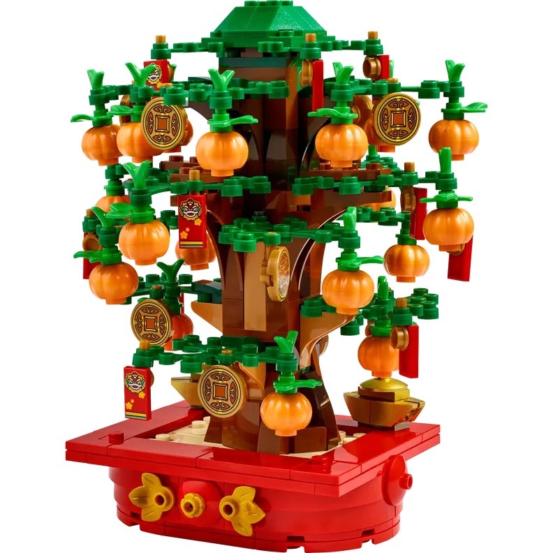玩具研究中心 樂高 LEGO 積木 春節主題 新年 搖錢樹 Money Tree 40648 現貨代理-細節圖5