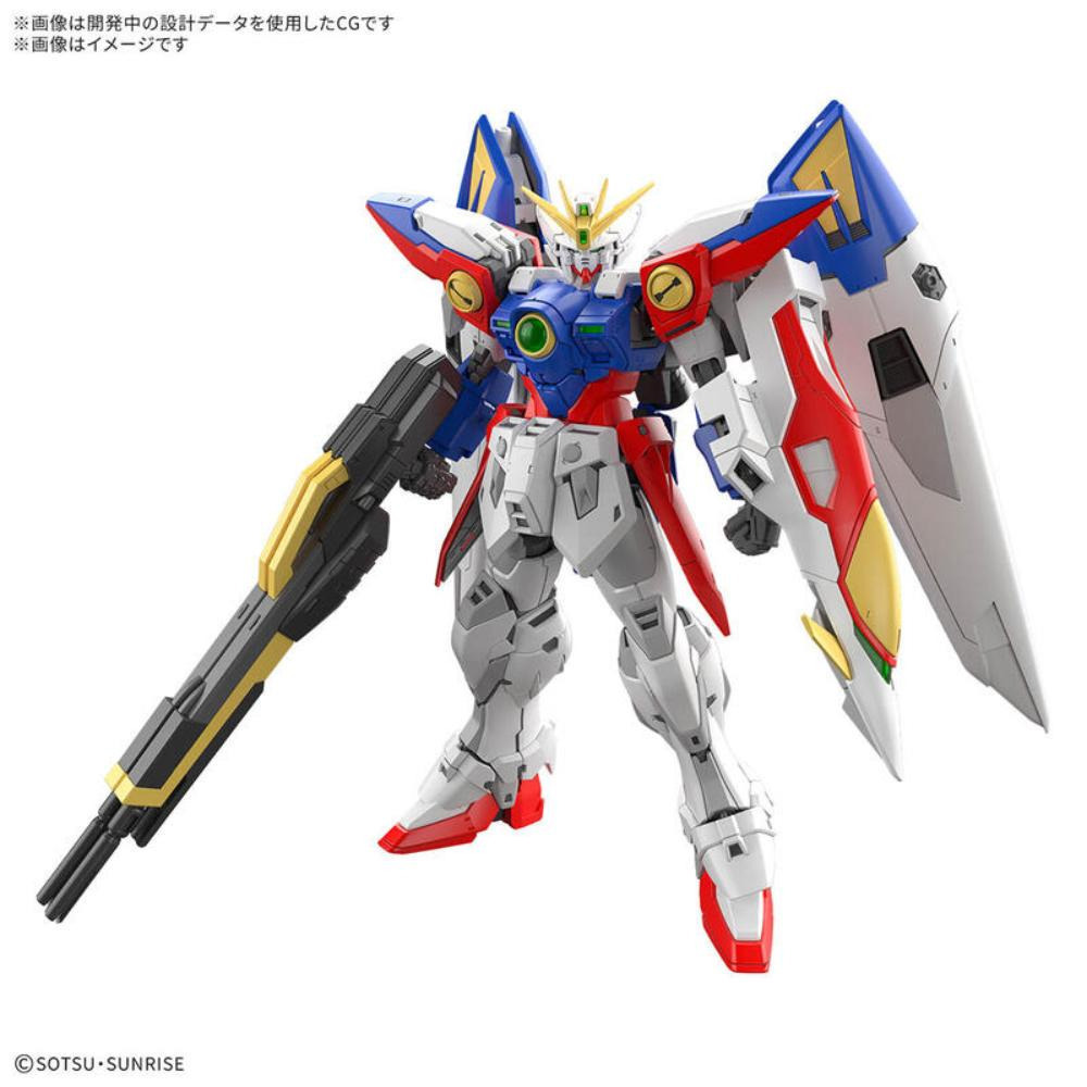 玩具研究中心 現貨 萬代 RG 1/144 #43 鋼彈W 飛翼鋼彈零式 5068874-細節圖7