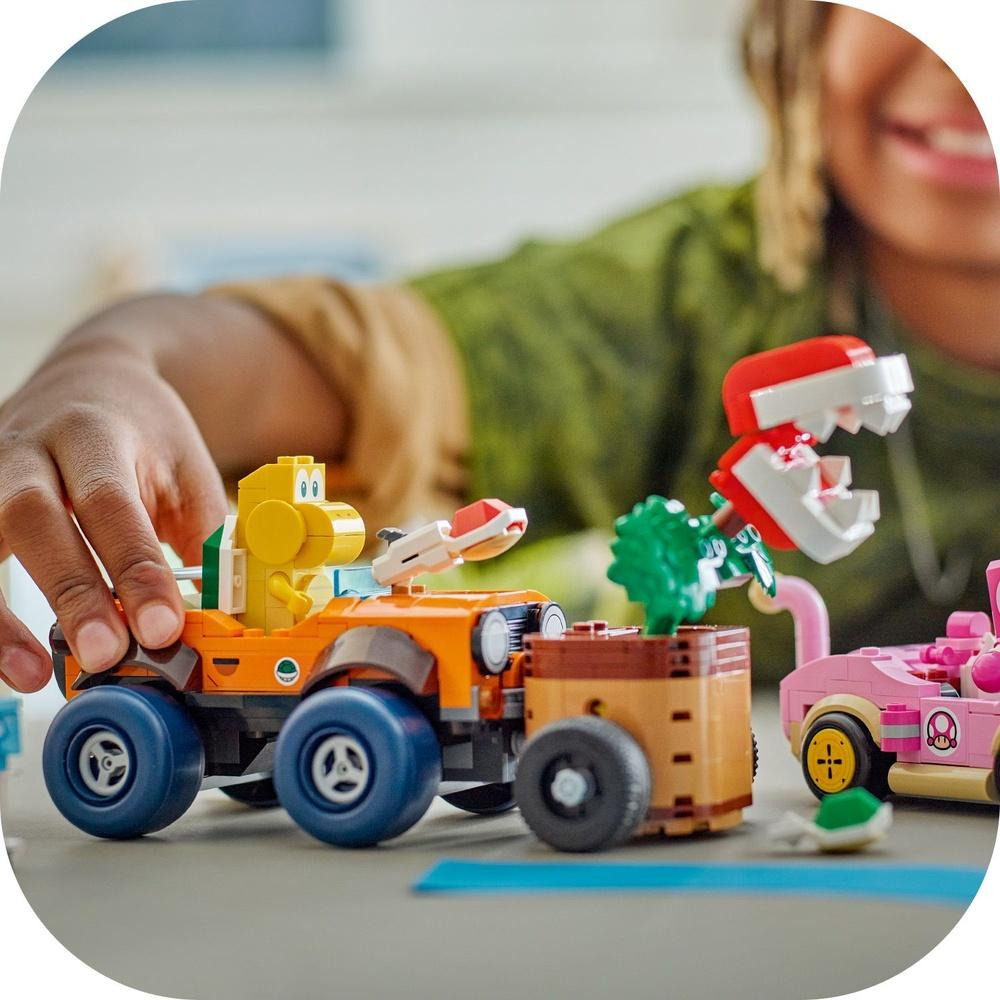 玩具研究中心(領卷更優惠且免運)現貨 樂高 LEGO 積木 瑪利歐賽車 咬下去！吞食花72044-細節圖7