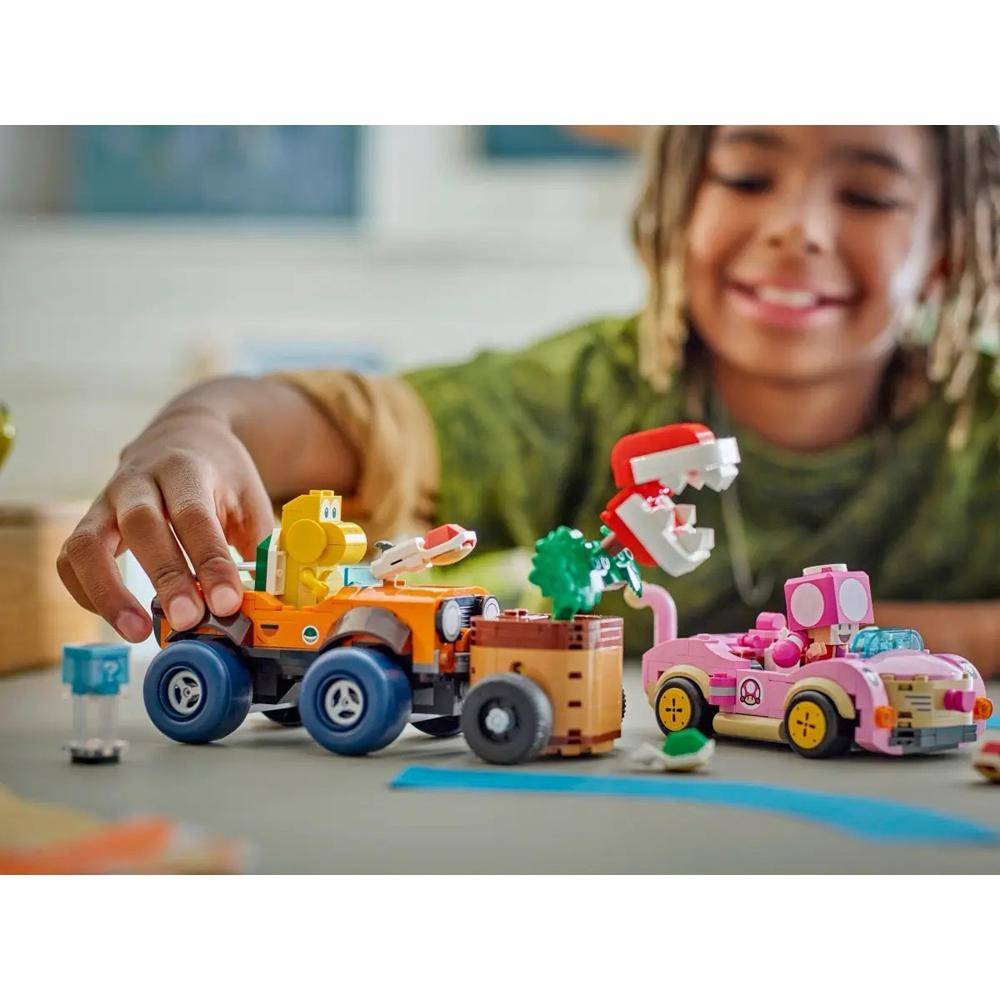 玩具研究中心(領卷更優惠且免運)現貨 樂高 LEGO 積木 瑪利歐賽車 咬下去！吞食花72044-細節圖8