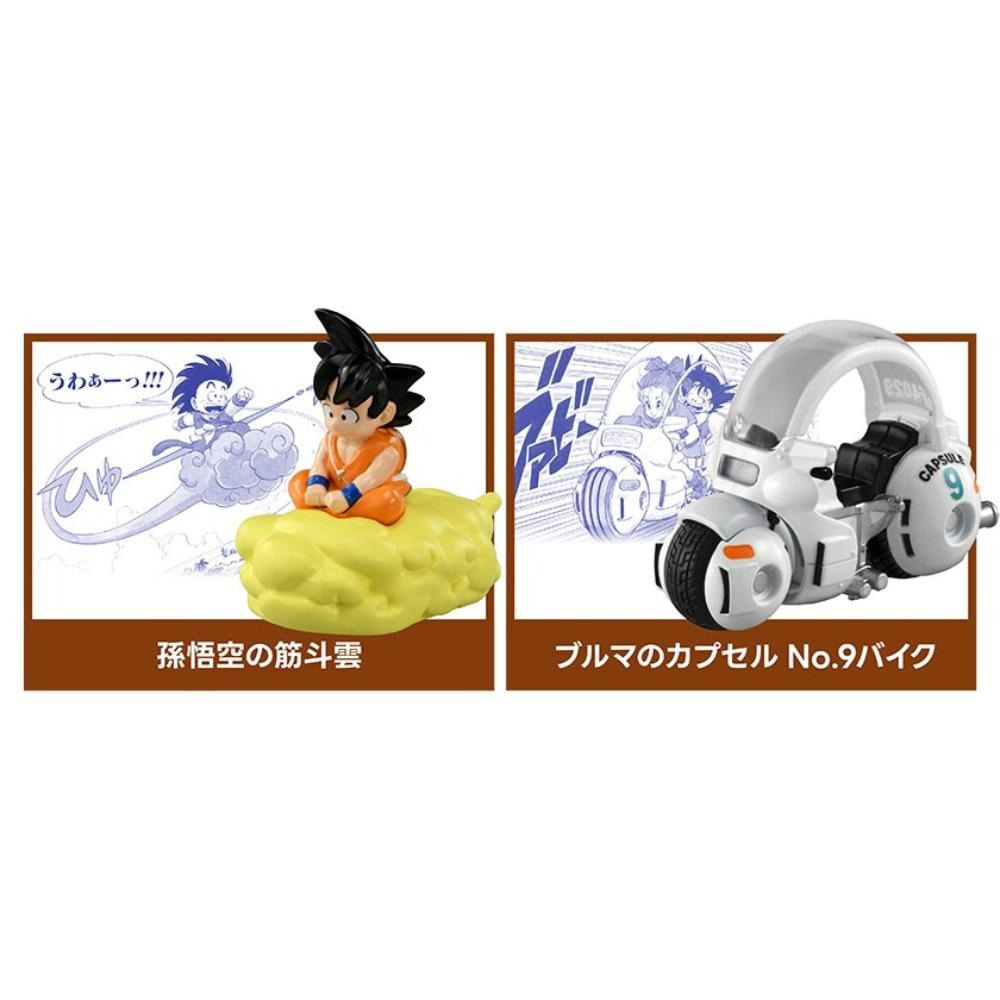 玩具研究中心 現貨 TOMICA 多美小汽車 x 七龍珠 布瑪的 9 號膠囊機車-細節圖6