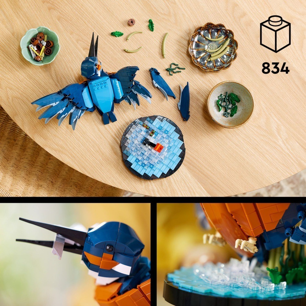 玩具研究中心 現貨 樂高 LEGO 積木 Icons 翠鳥 10331-細節圖7