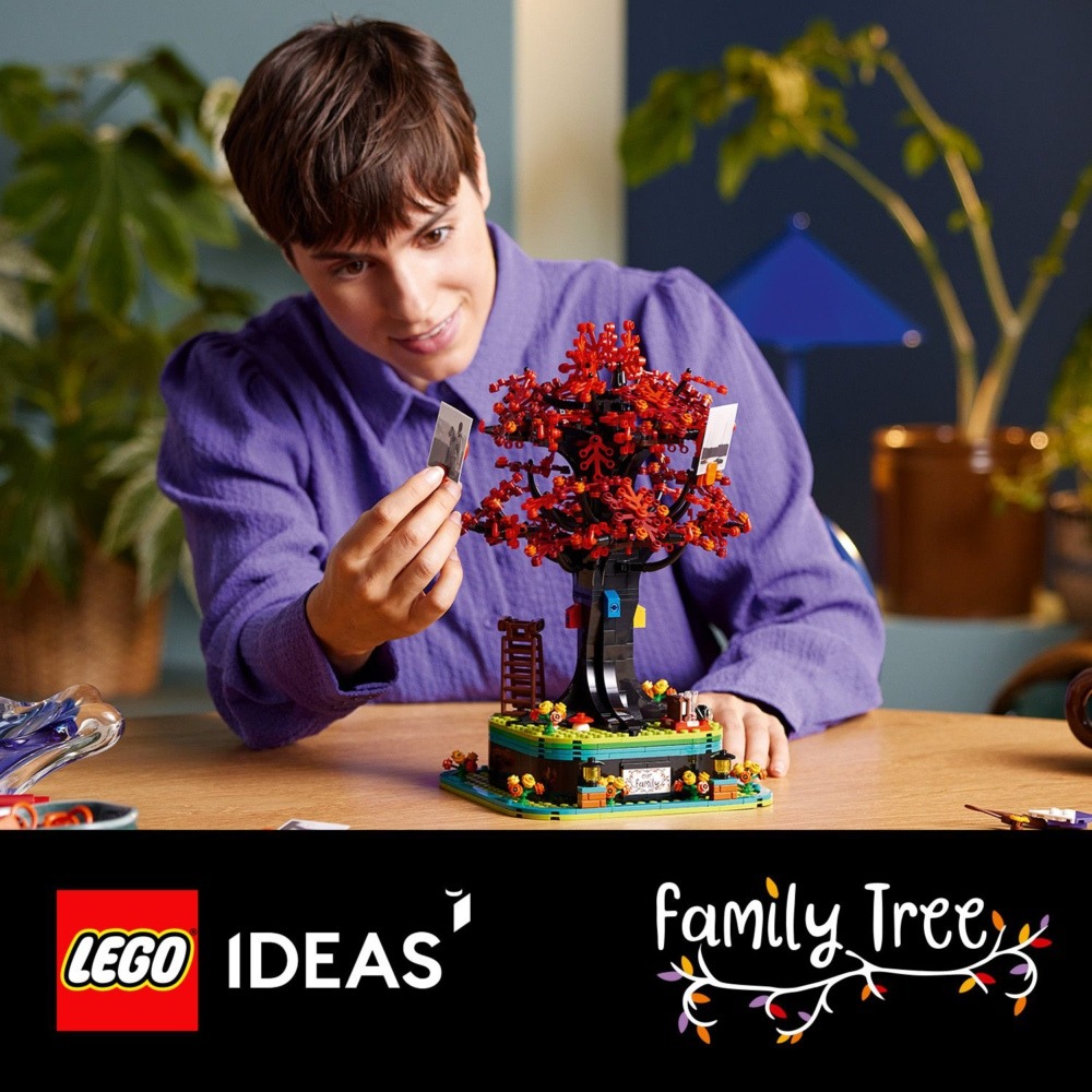 玩具研究中心 現貨 樂高 LEGO 積木 Ideas 家族樹 21346-細節圖2