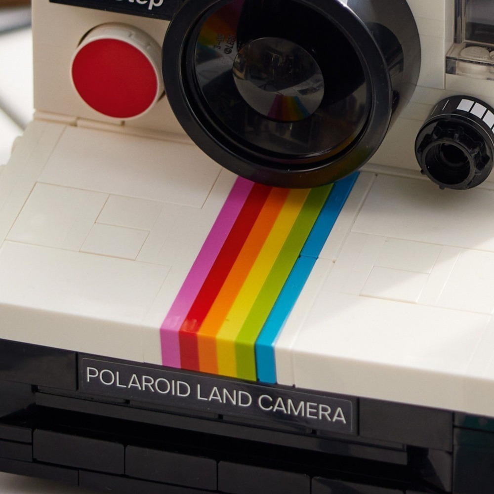 玩具研究中心 現貨 樂高 LEGO 積木 Ideas  Polaroid OneStep SX-70 相機 21345-細節圖5