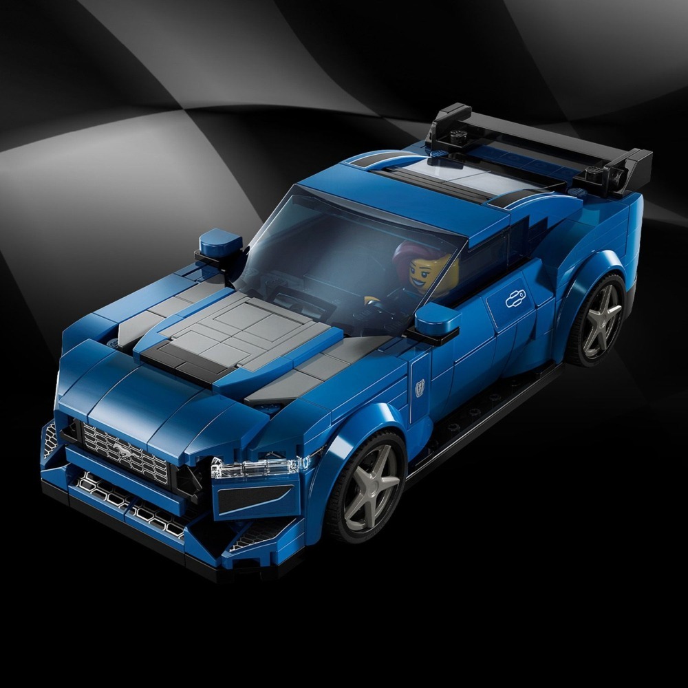 玩具研究中心 現貨 樂高 LEGO 積木 Speed系列 福特野馬 黑馬 Sports Car76920-細節圖7